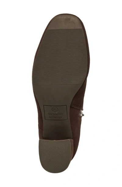Blondo Alida Waterproof Bootie In Java Suede