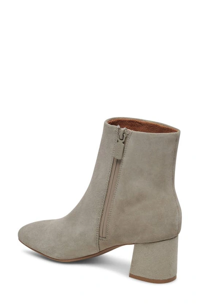 Shop Blondo Alida Waterproof Bootie In Fallen Rock Suede