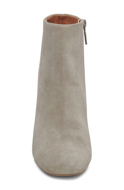 Shop Blondo Alida Waterproof Bootie In Fallen Rock Suede