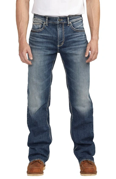 Shop Silver Jeans Co. Craig Classic Fit Bootcut Jeans In Indigo