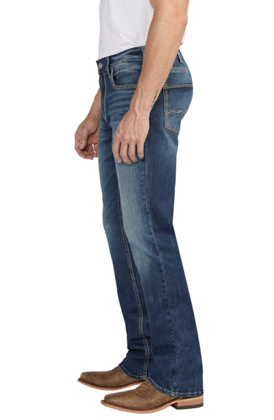 Shop Silver Jeans Co. Jace Slim Fit Bootcut Jeans In Indigo