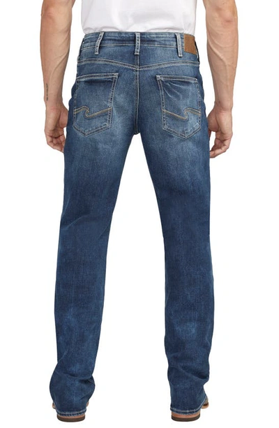 Shop Silver Jeans Co. Gordie Relaxed Fit Straight Leg Jeans In Indigo