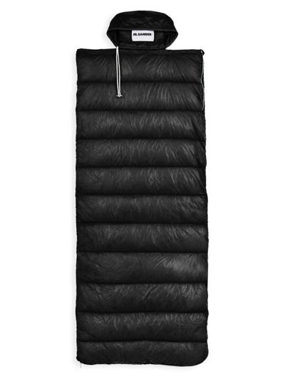 Shop Jil Sander Men's Padded Belt Bag In Black