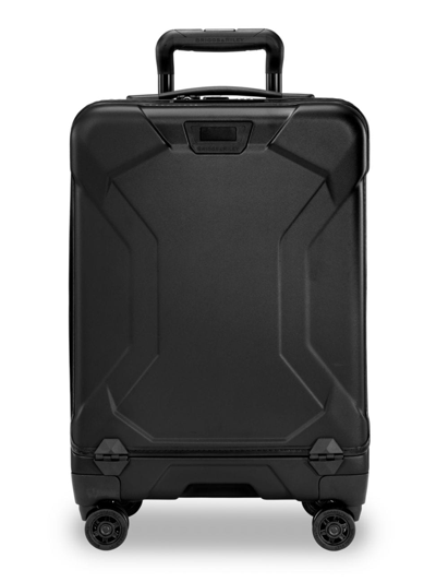Shop Briggs & Riley Men's Torq Domestic Carry-on Spinner Suitcase In Black