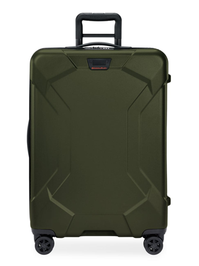 Shop Briggs & Riley Men's Torq Medium Spinner Hardside Suitcase In Hunter