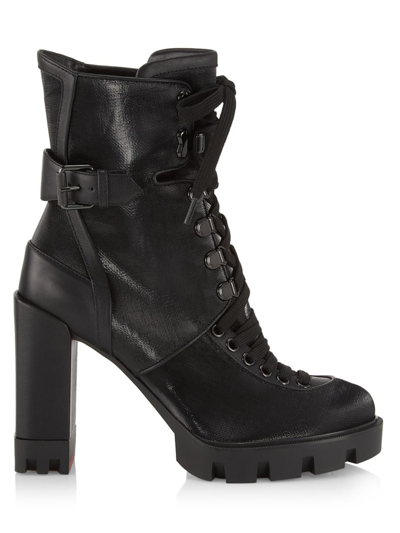 Shop Christian Louboutin Women's Lace-up Boots