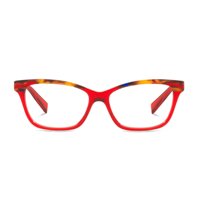Shop Alain Mikli A03037 015 Glasses In Rosso