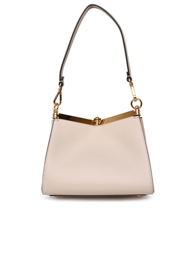 Shop Etro Woman  Vela Mini Bag In Ivory Leather In White