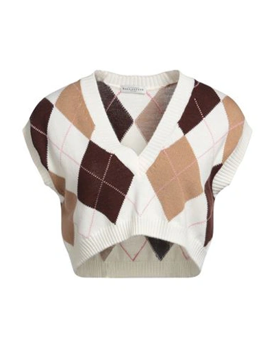 Shop Ballantyne Woman Sweater Off White Size 8 Wool