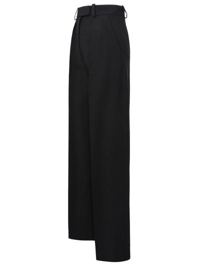 Shop Khaite Woman Pantalone Teyana In Black