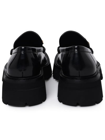 Shop Ferragamo Salvatore  Woman Salvatore  Ingrid Black Calf Leather Loafers