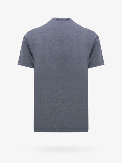 Shop Stone Island Man T-shirt Man Grey T-shirts In Gray