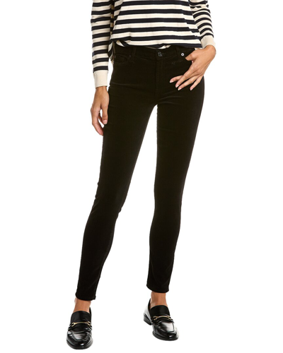 Shop 7 For All Mankind High-waist Black Super Skinny Jean