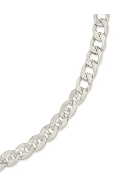 Shop Sterling Forever Whitley Chain Bracelet In Silver