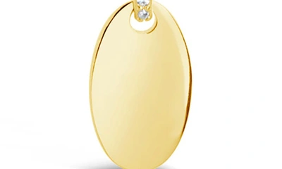 Sterling Forever Leota Pendant Necklace In Gold
