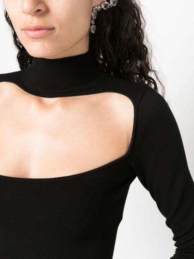Shop Ssheena Kloe Cut-out Minidress In Black