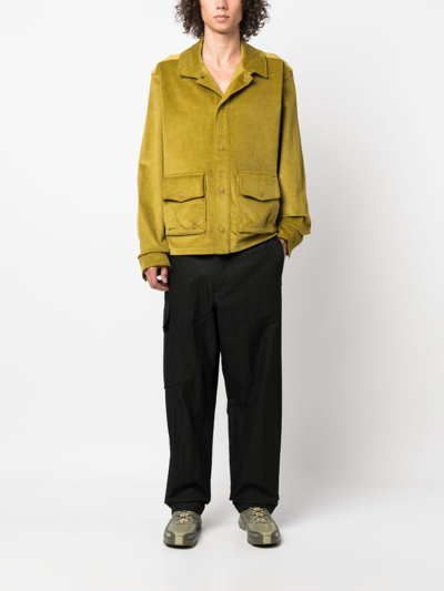 Shop The North Face Corduroy Cargo Shirt Jacket In Green