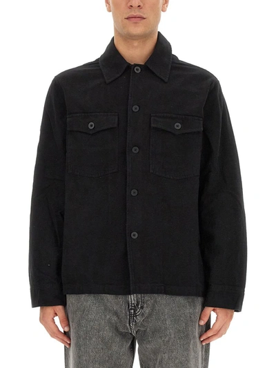 Shop Our Legacy Shirt Jacket In Black