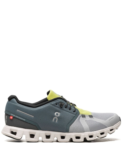 Shop On Running Cloud 5 Low-top Sneakers In Grey