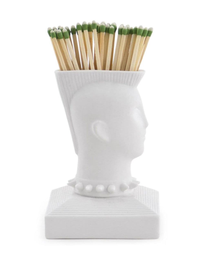 Jonathan Adler Mohawk Match Strike Figure In White