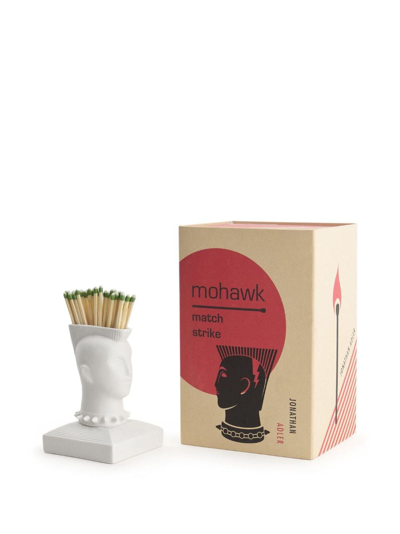Jonathan Adler Mohawk Match Strike Figure In White