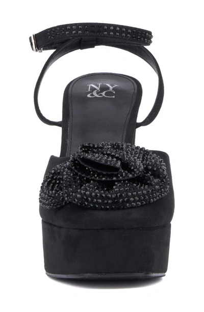 New York And Company Raya Platform Pump In Black