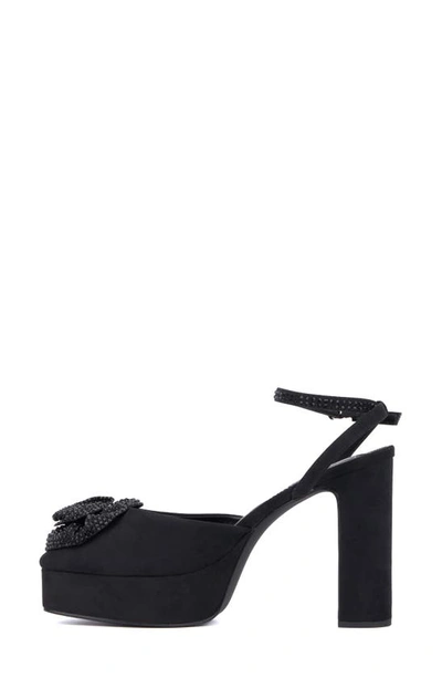 New York And Company Raya Platform Pump In Black