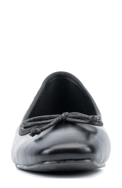 New York And Company Paulina Ballet Flat In Black