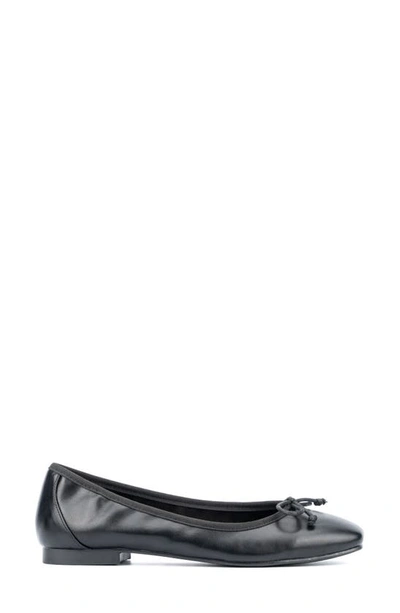 Shop New York And Company Paulina Ballet Flat In Black