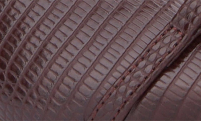New York And Company Katerina Croc Embossed Faux Leather Pump In Brown Lizard