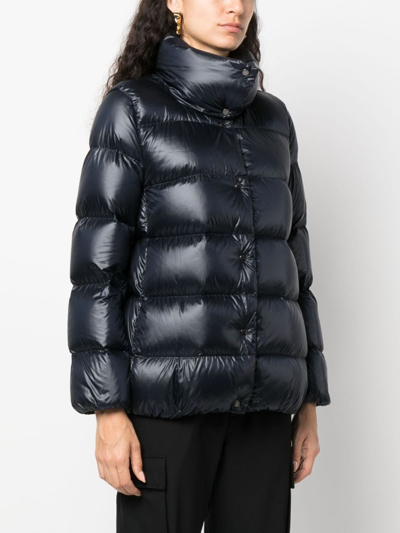 Shop Moncler Cochevis Quilted Down Jacket In Blue