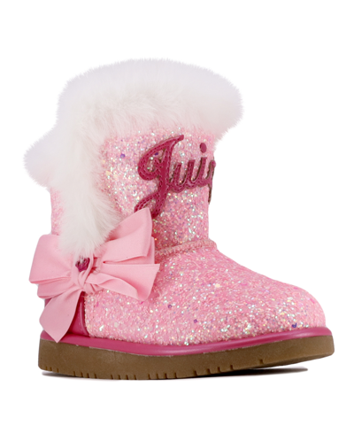 Shop Juicy Couture Toddler Girls Yorba Linda Boots In Bright Pink
