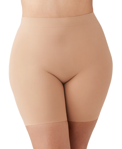 Shop Wacoal Women's Shape Revelation Hourglass Low Back Shapewear Thigh Shaper 805387 In Praline