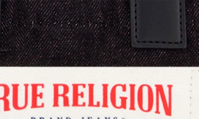 True Religion Brand Jeans Mini Denim Tote Bag In Black