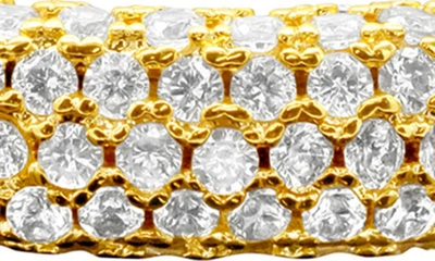 Shop Adornia Cz Eternity Band Ring In Gold