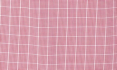 Shop Cutter & Buck Soar Classic Fit Windowpane Check Shirt In Red