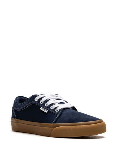 Shop Vans Skate Chukka Low "dress Blue" Sneakers