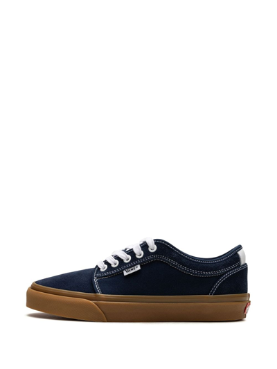 Shop Vans Skate Chukka Low "dress Blue" Sneakers