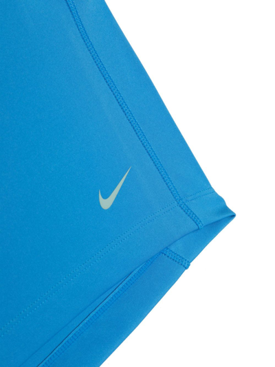 Shop Nike Logo-print Tank Top In Blue