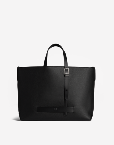 Shop Dunhill 1893 Harness Tote Bag In Black