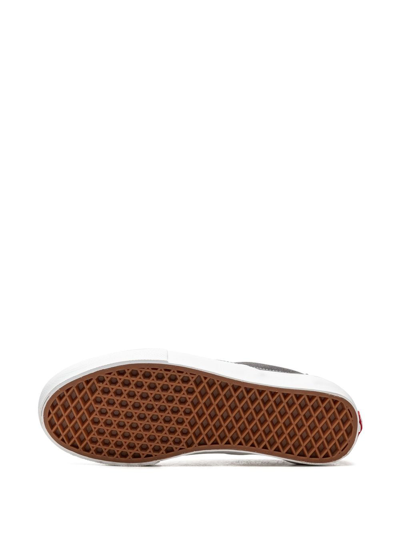 Vans Skate Slip-on "grey/white" Sneakers In Grey