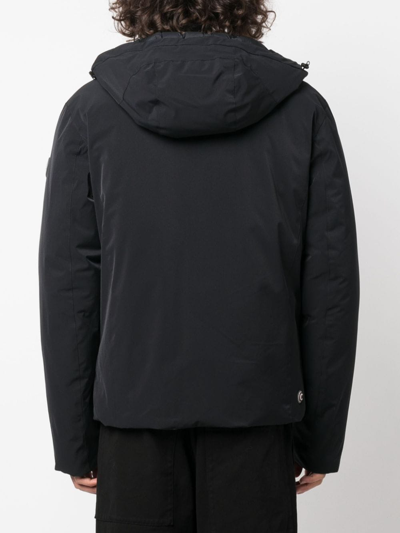 Shop Colmar Reversible Hooded Puffer Jacket In Schwarz