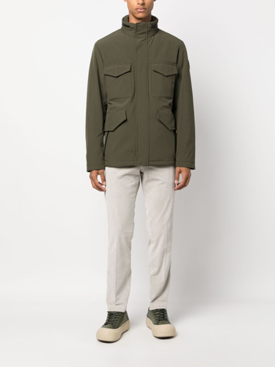 Pt Torino Corduroy Slim-cut Trousers In Grau