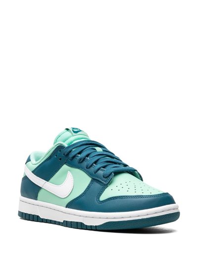 Nike Dunk Low "geode Teal" Sneakers In Blau
