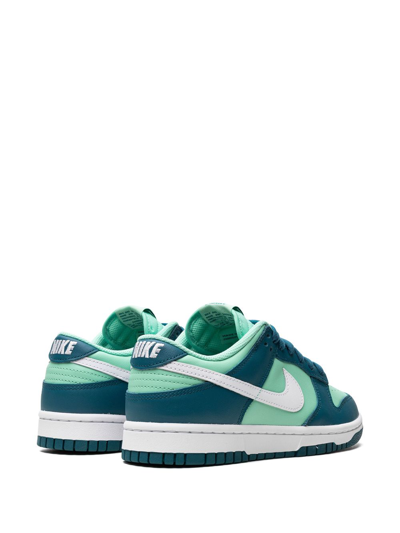 Nike Dunk Low "geode Teal" Sneakers In Blau