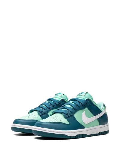 Nike Dunk Low "geode Teal" Sneakers In Blau