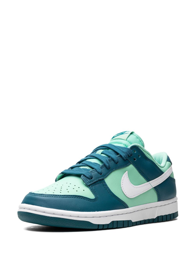 Nike Dunk Low "geode Teal" Sneakers In Blau