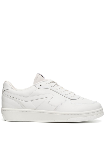 Shop Rag & Bone Retro Court Leather Sneakers In Weiss
