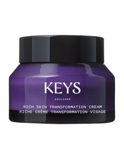 Shop Keys Soulcare Rich Skin Transformation Cream (50ml) In Multi