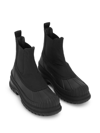 Ganni Ankle Boot In Black